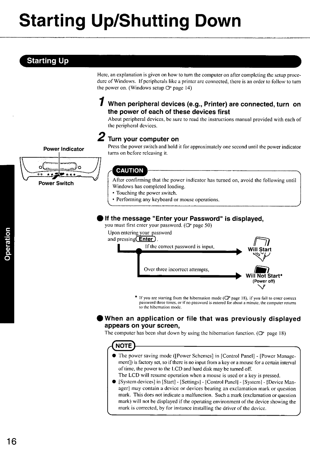 Panasonic CF-E1M manual 