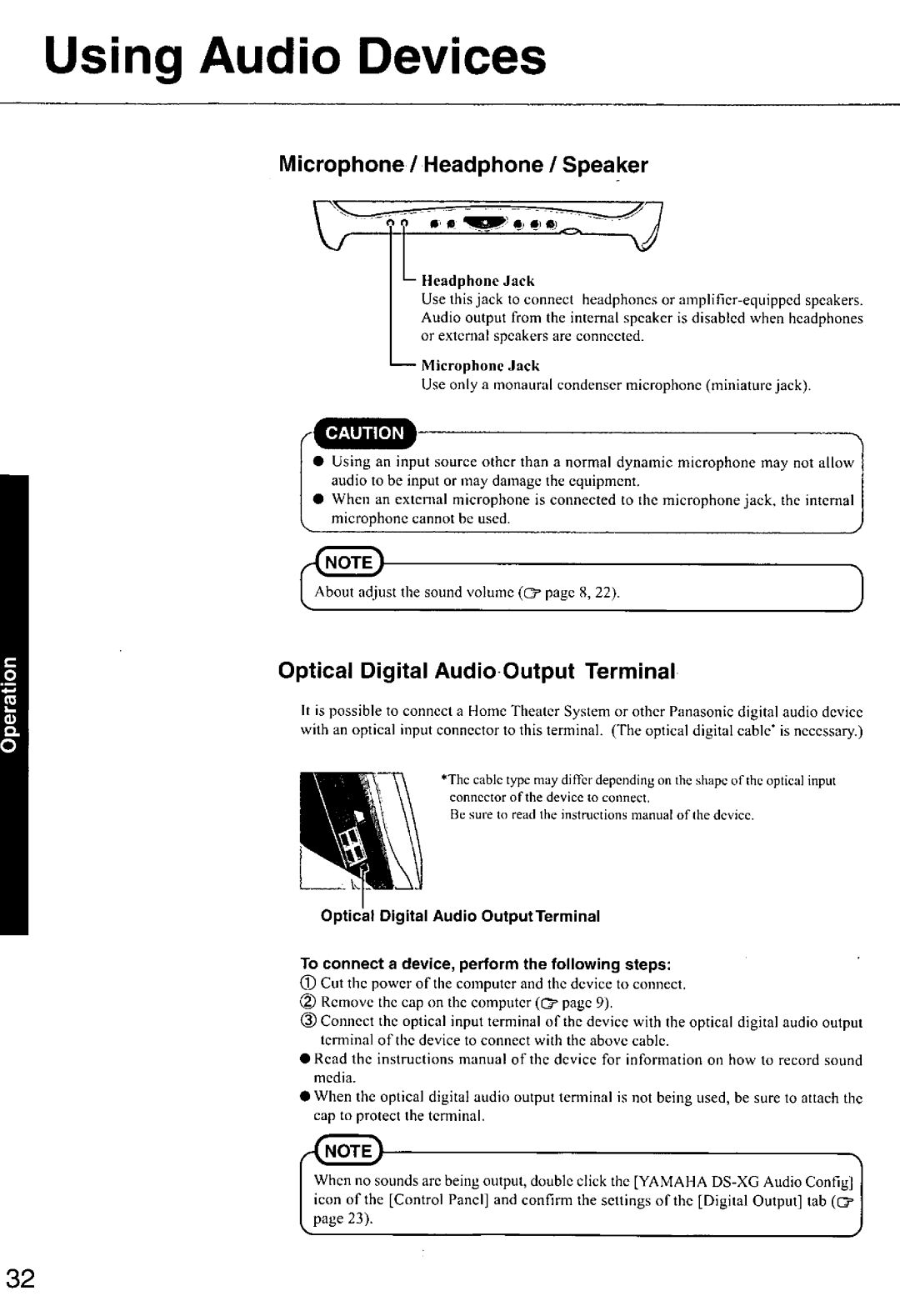 Panasonic CF-E1M manual 