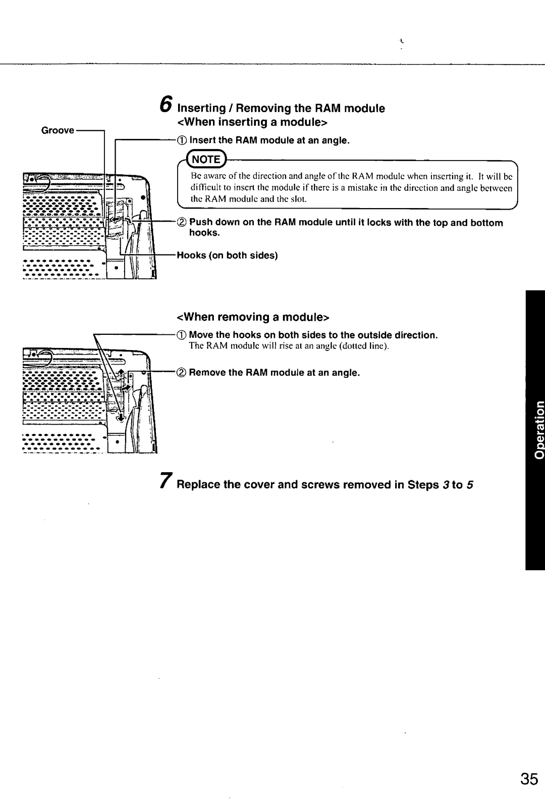 Panasonic CF-E1M manual 