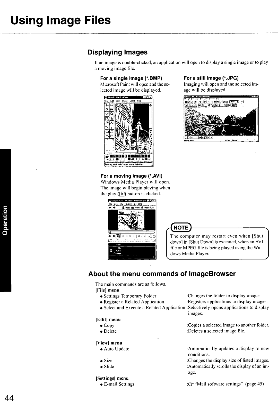 Panasonic CF-E1M manual 