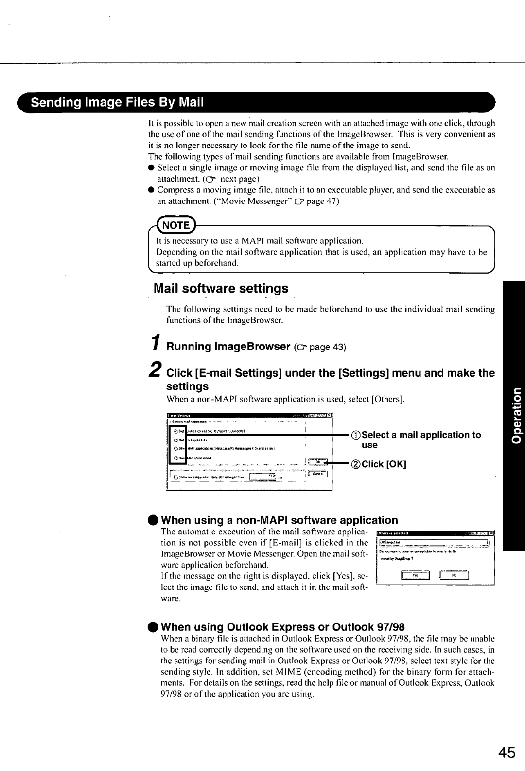 Panasonic CF-E1M manual 