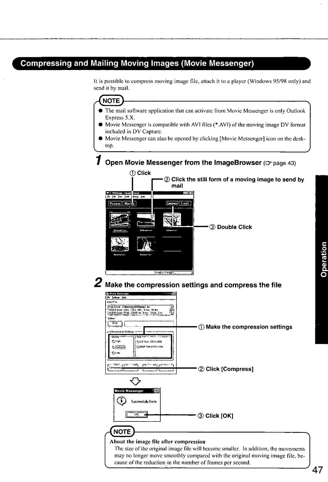 Panasonic CF-E1M manual 