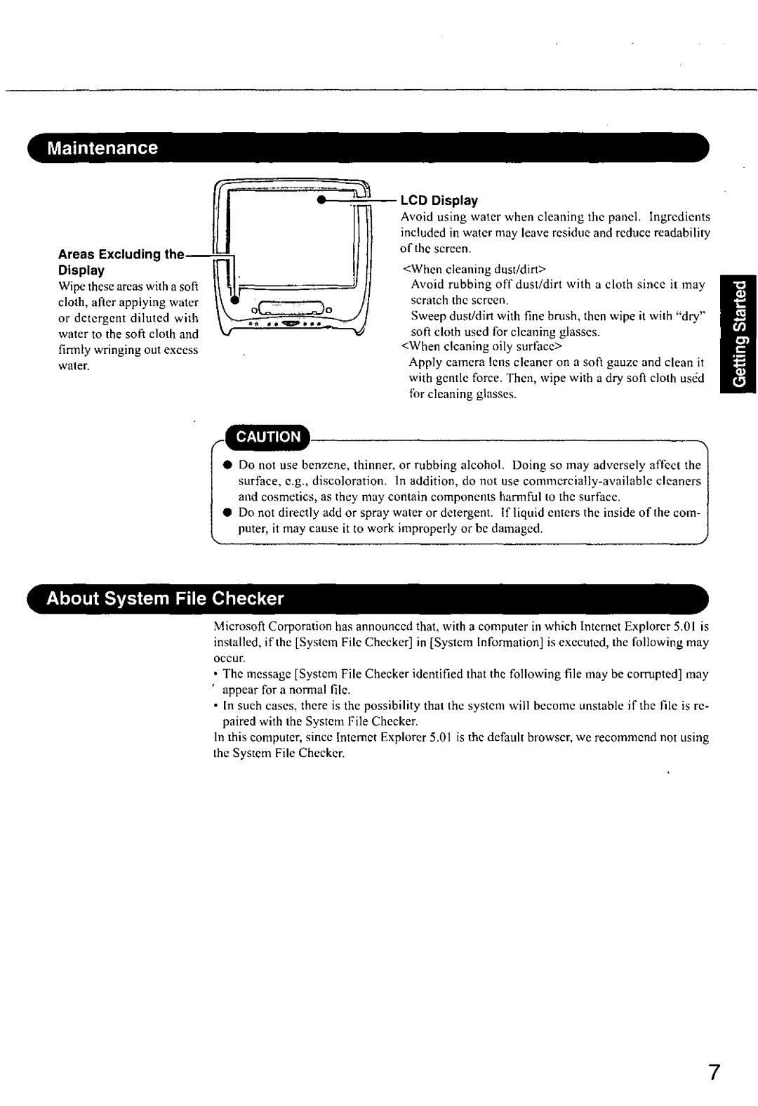 Panasonic CF-E1M manual 