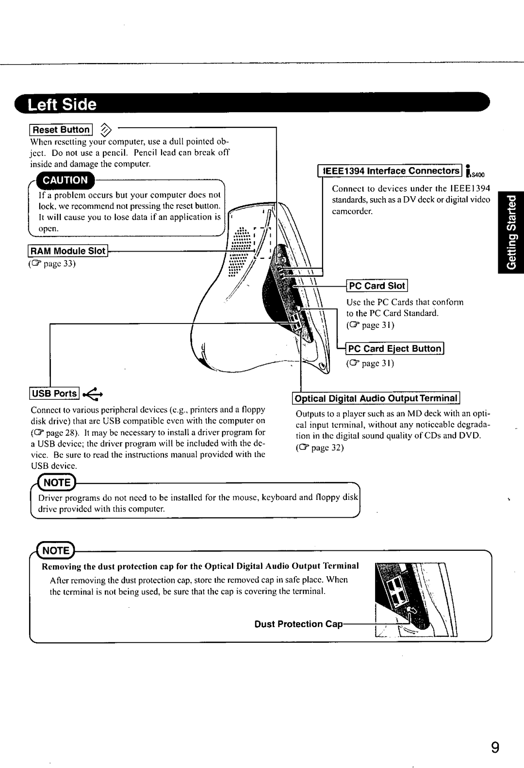 Panasonic CF-E1M manual 