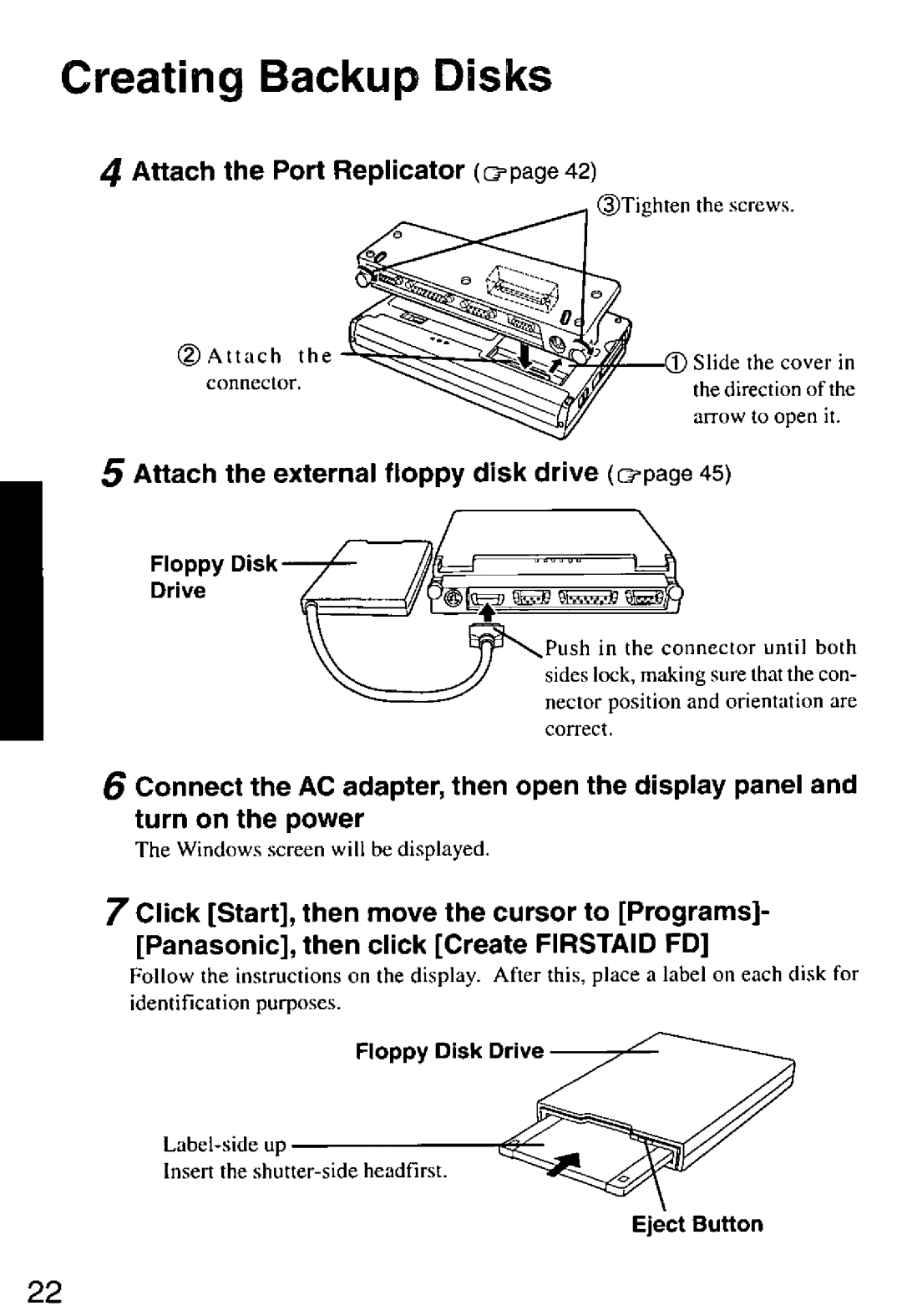 Panasonic CF-M32 Series manual 