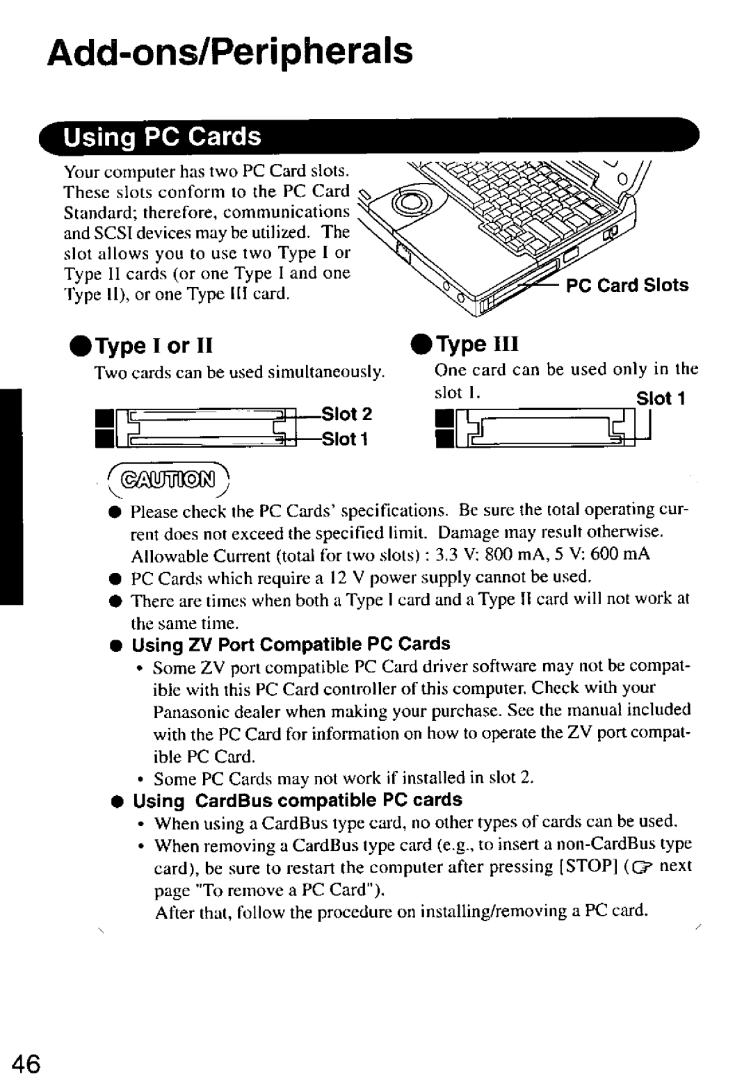 Panasonic CF-M32 Series manual 