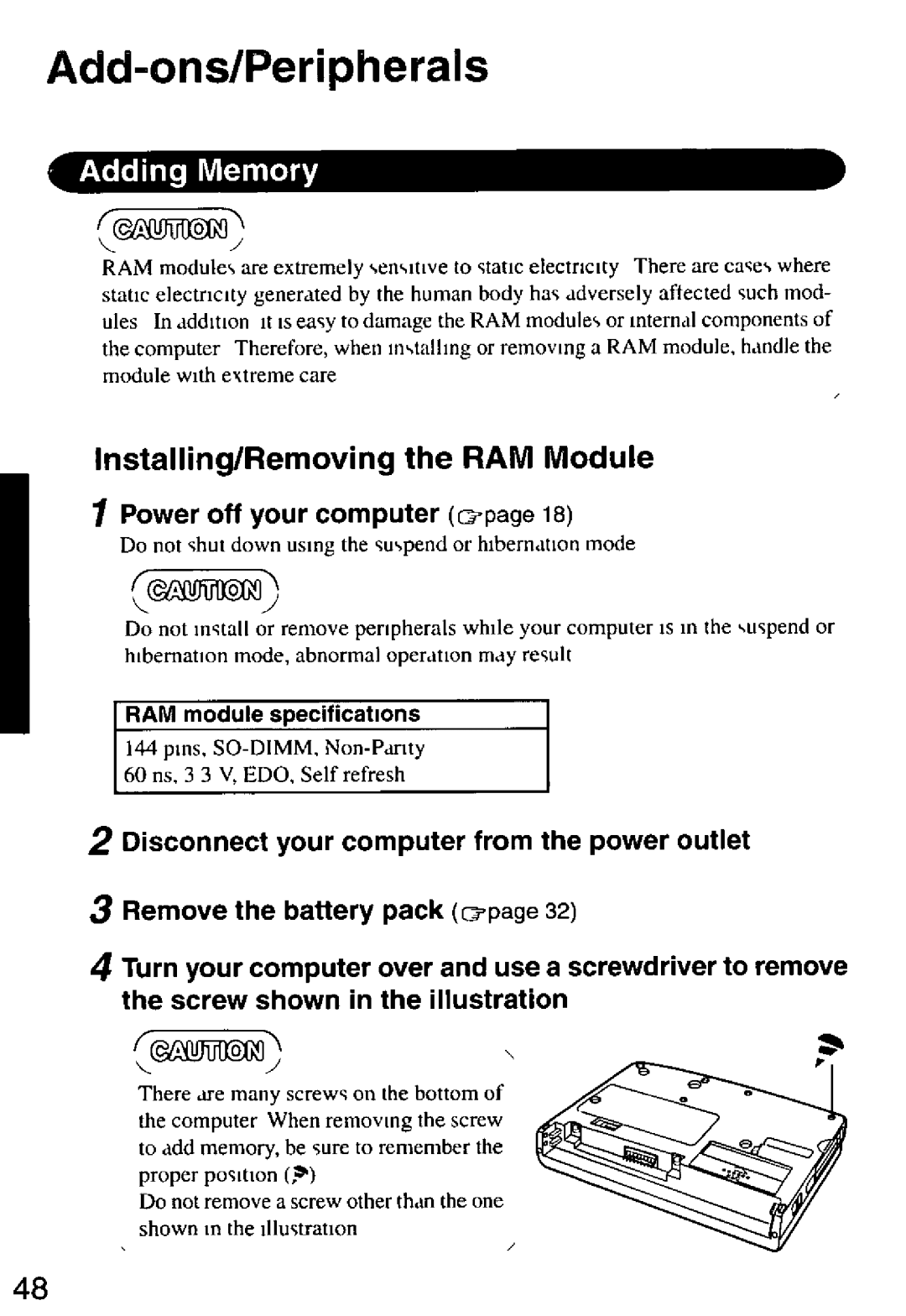 Panasonic CF-M32 Series manual 