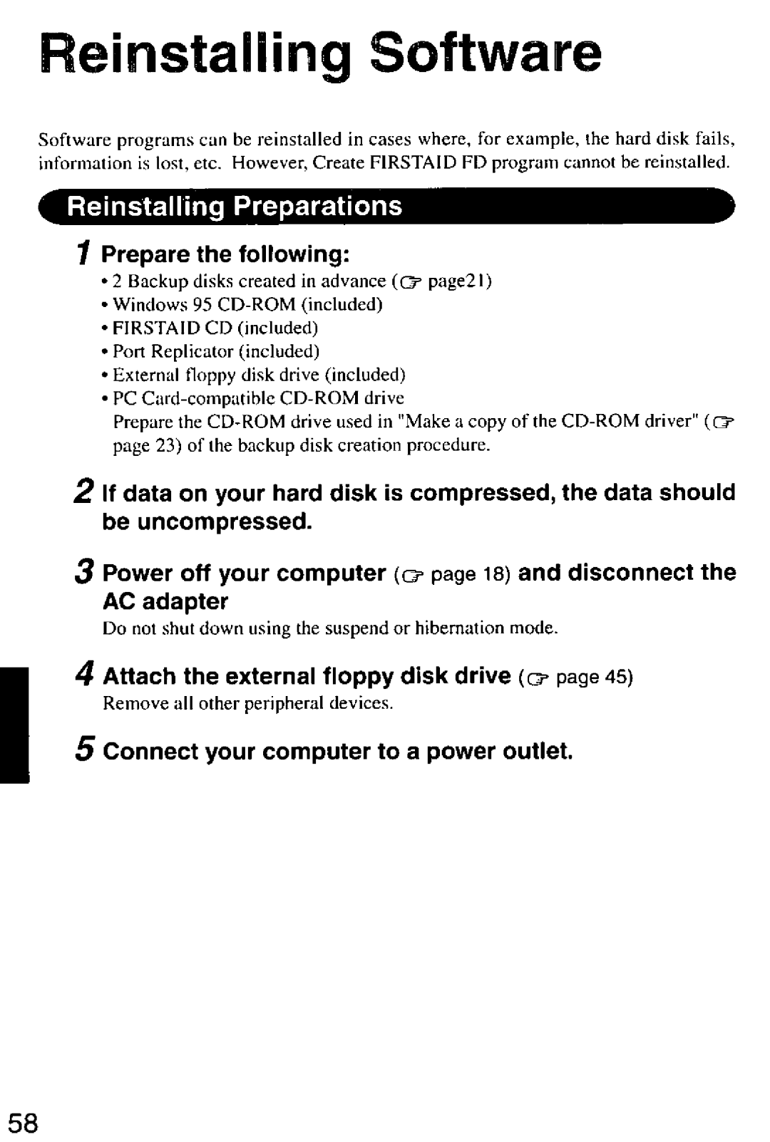 Panasonic CF-M32 Series manual 