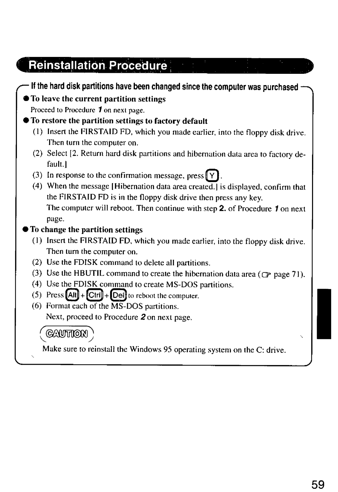 Panasonic CF-M32 Series manual 