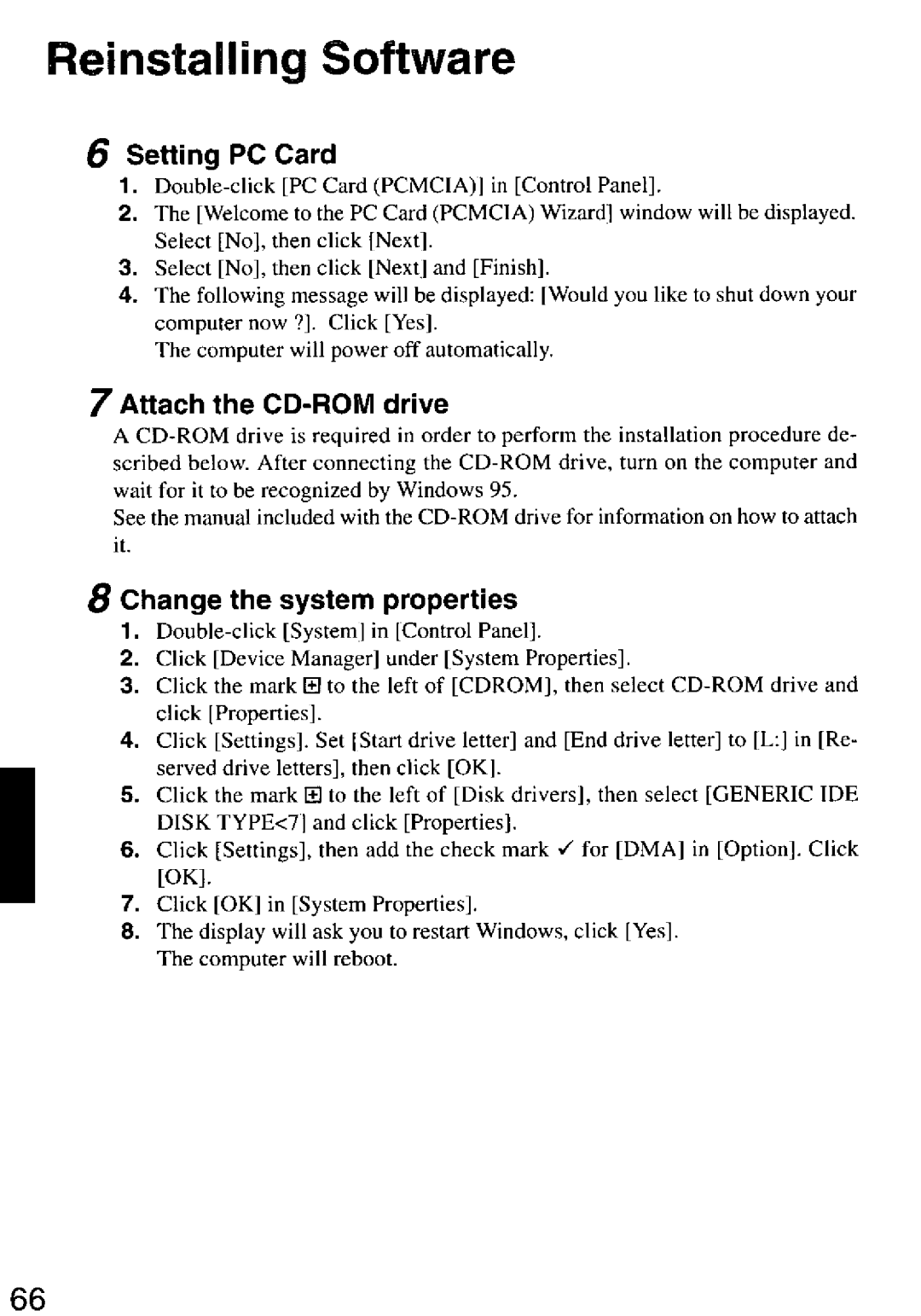 Panasonic CF-M32 Series manual 