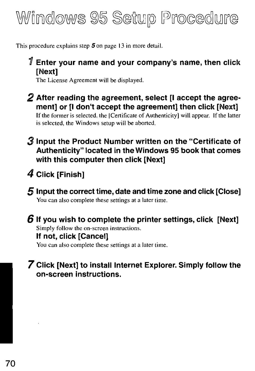 Panasonic CF-M32 Series manual 