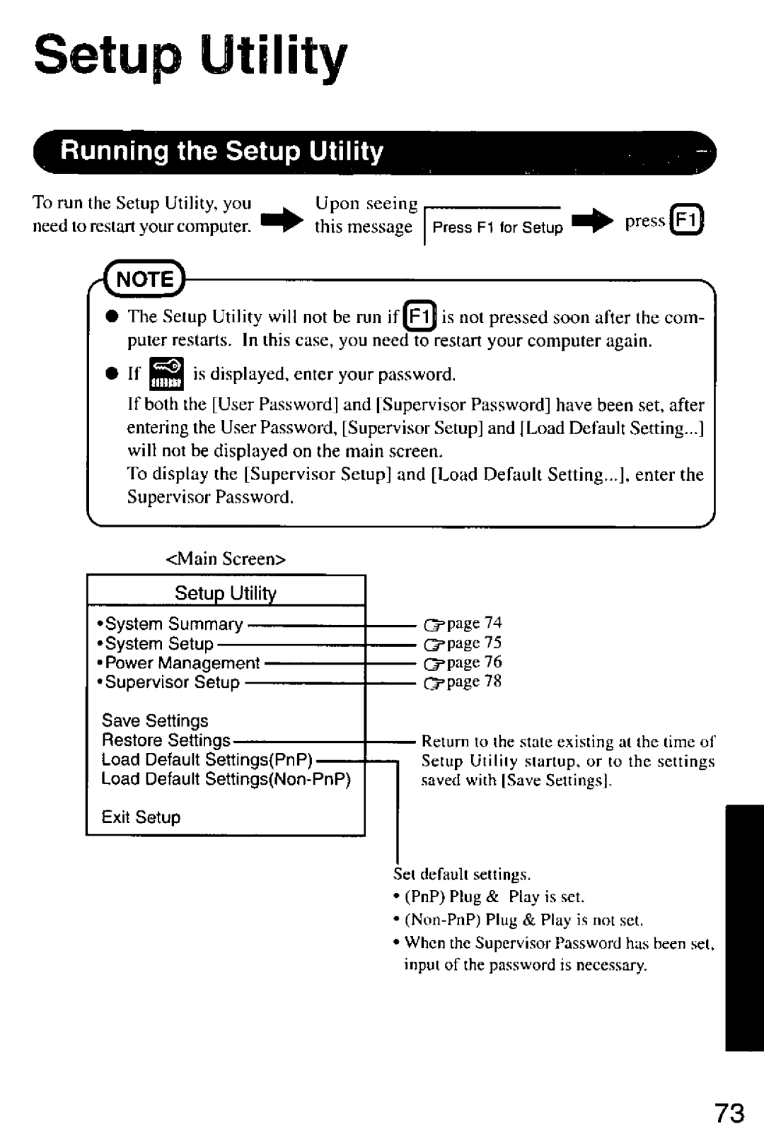 Panasonic CF-M32 Series manual 