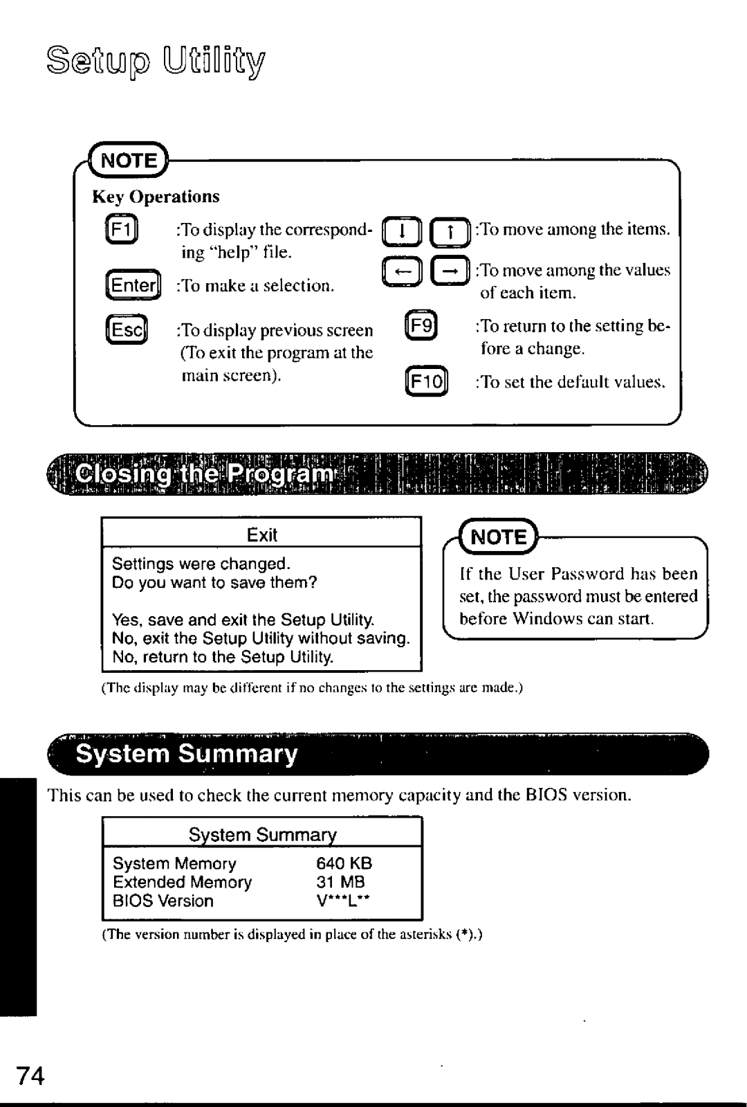 Panasonic CF-M32 Series manual 