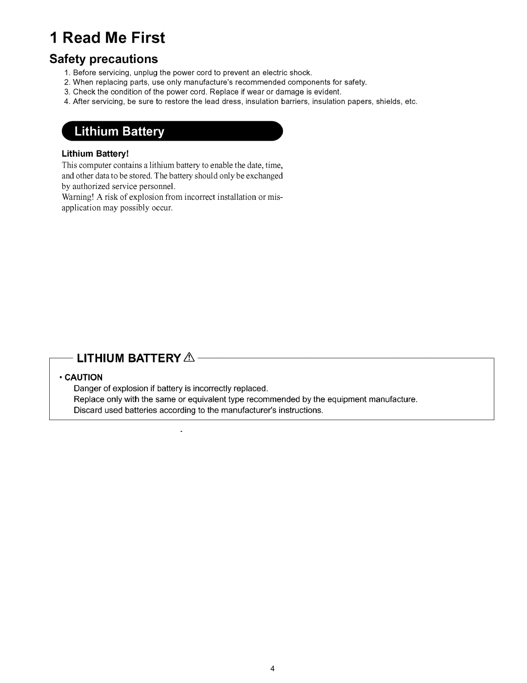 Panasonic CF-T4HWETZBM service manual 