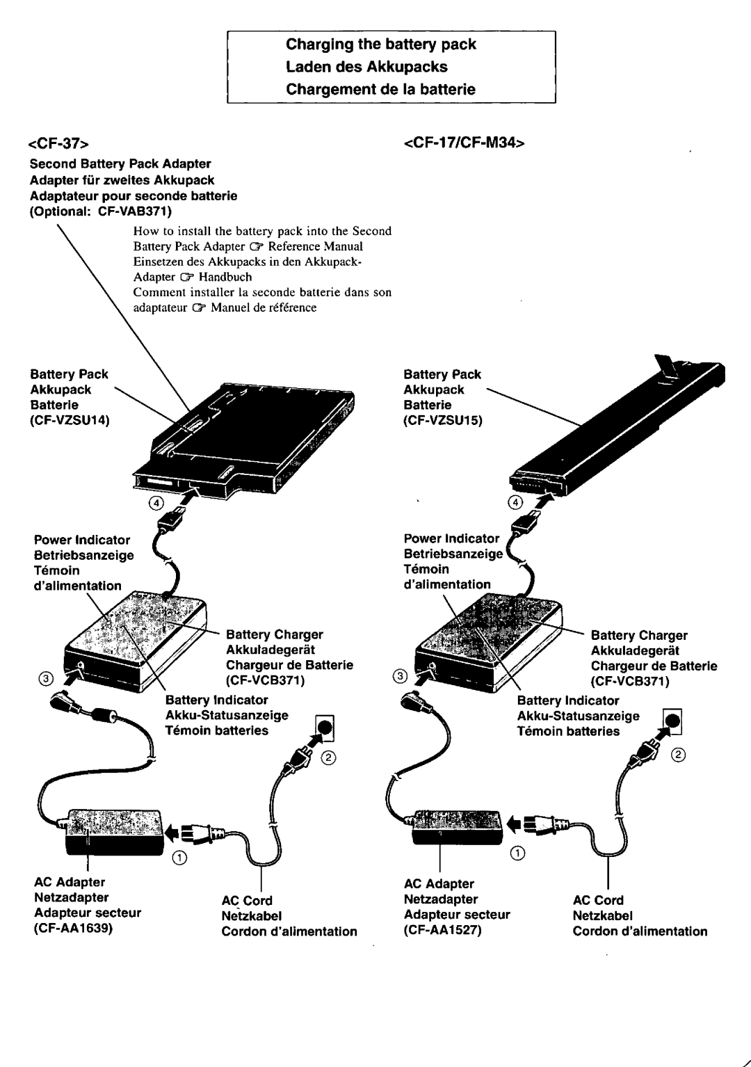 Panasonic CF-VCB371 manual 