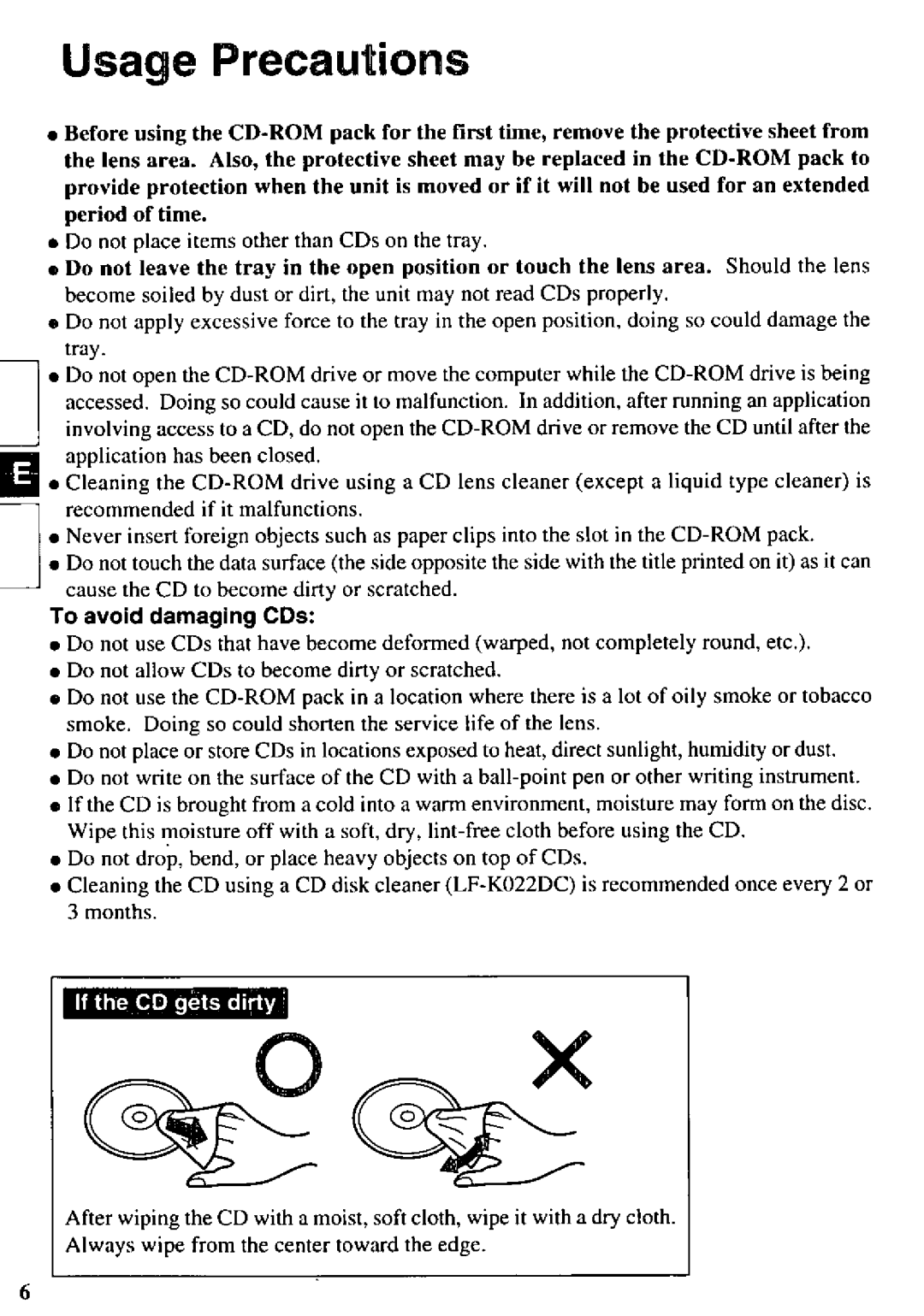Panasonic CF-VCD711 manual 