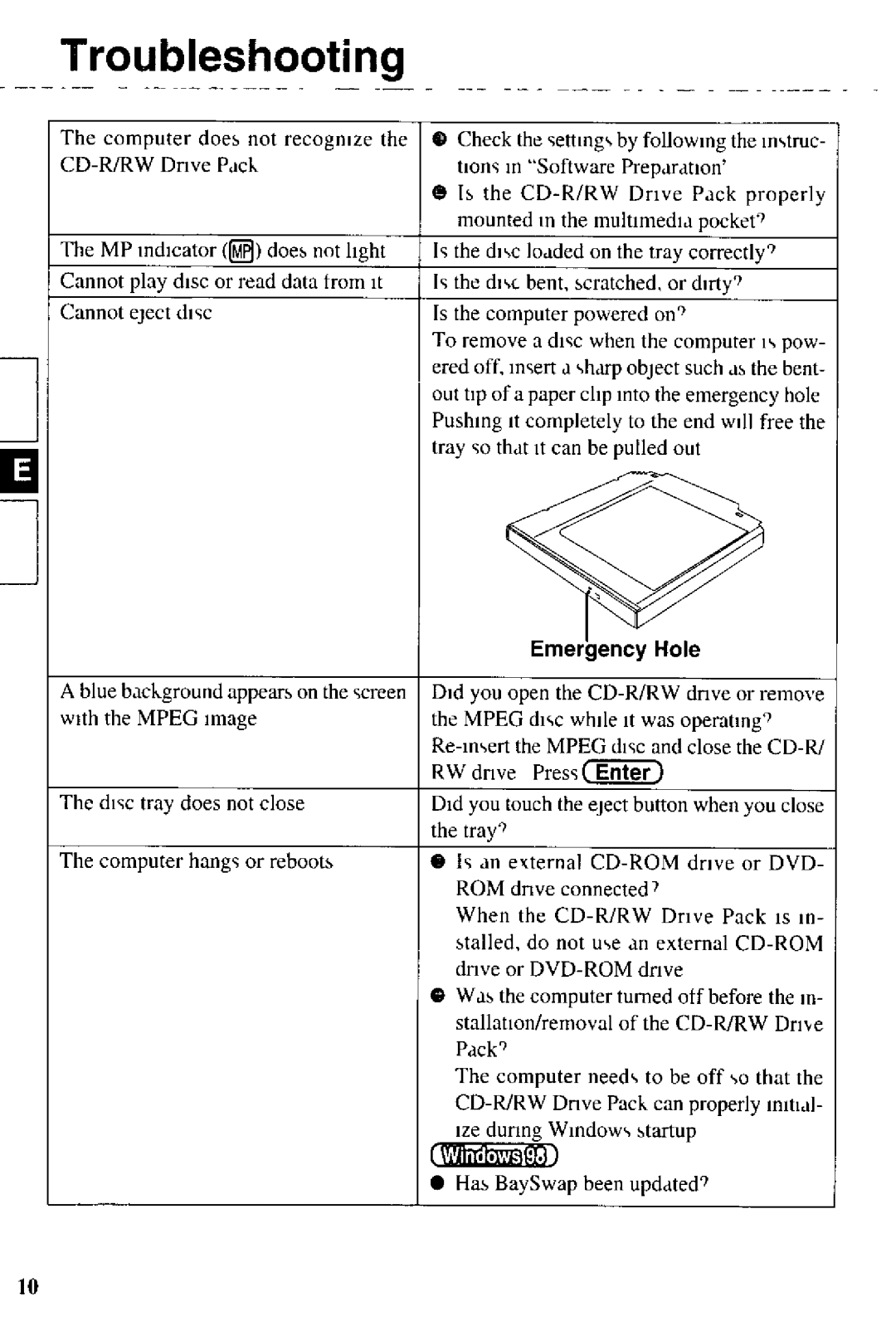 Panasonic CF-VCW721 manual 