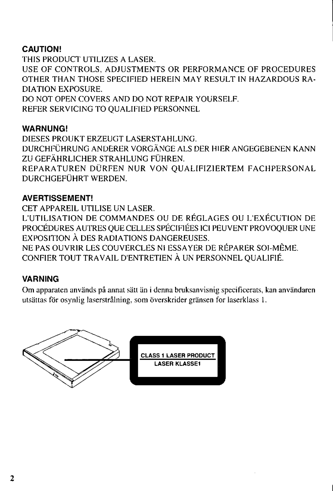 Panasonic CF-VCW721 manual 