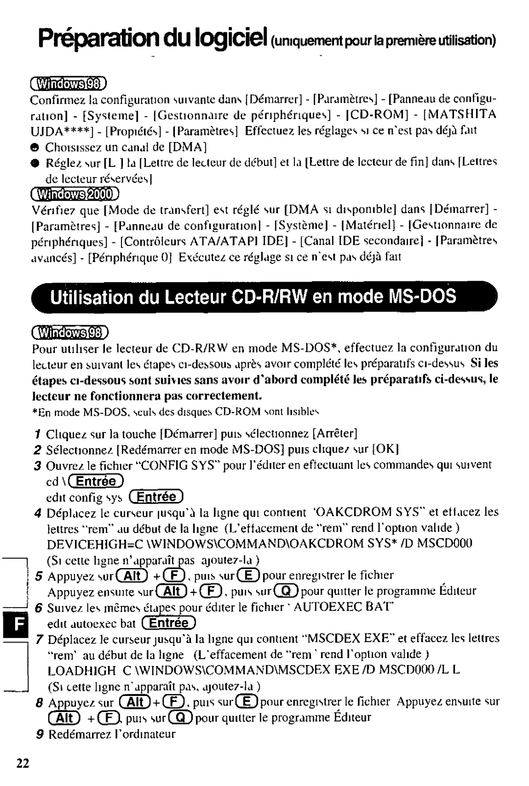 Panasonic CF-VCW721 manual 