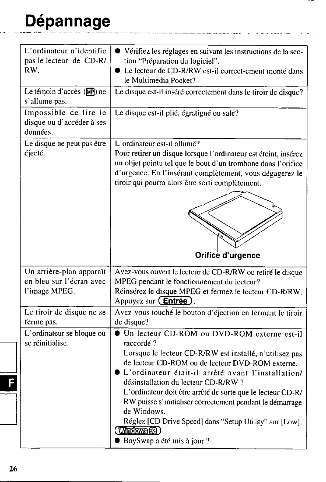 Panasonic CF-VCW721 manual 