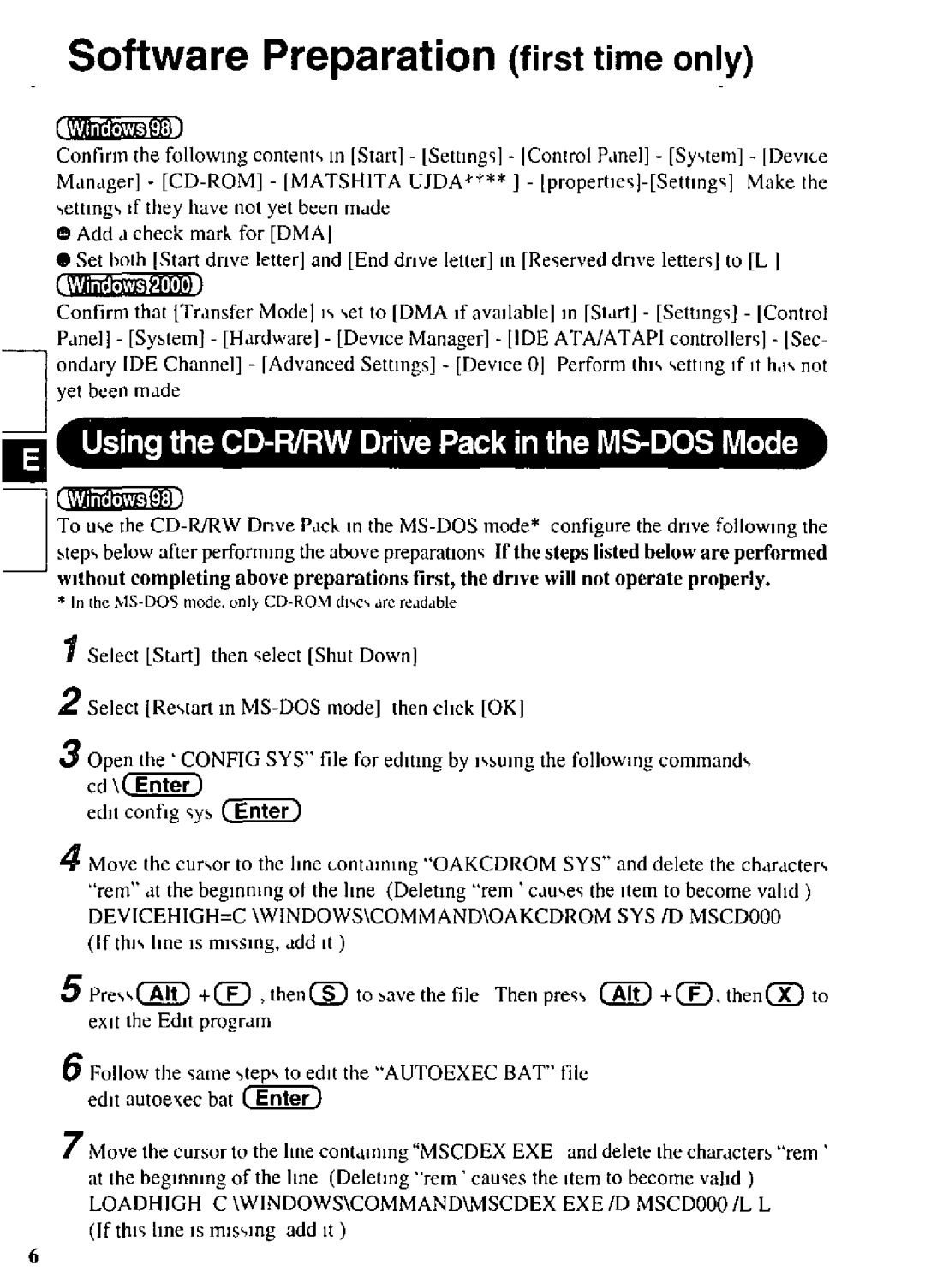 Panasonic CF-VCW721 manual 