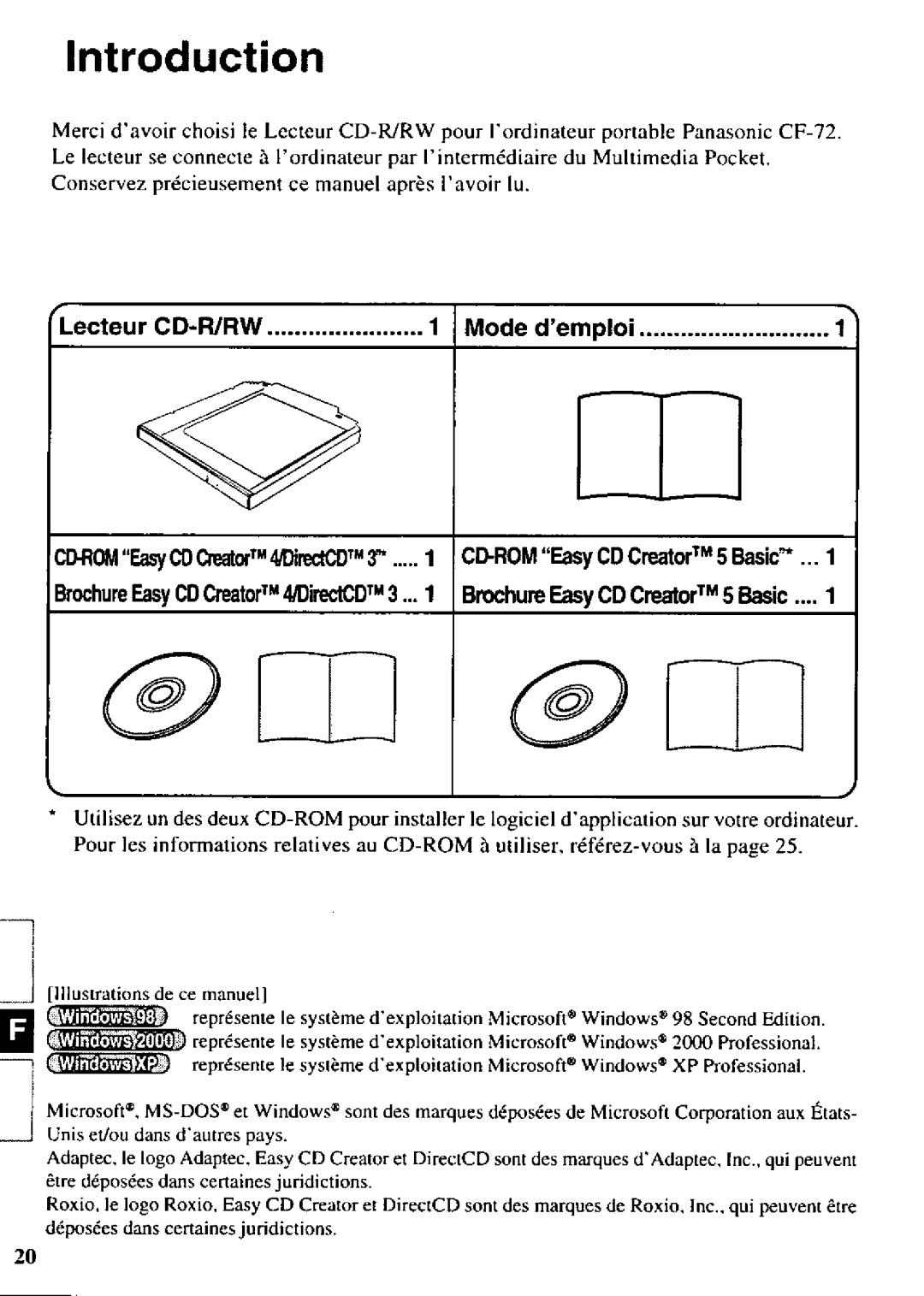 Panasonic CF-VCW722 manual 