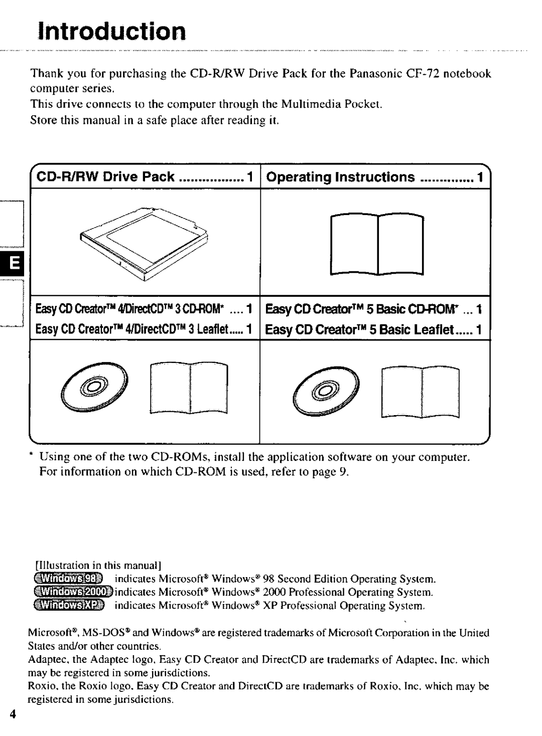 Panasonic CF-VCW722 manual 