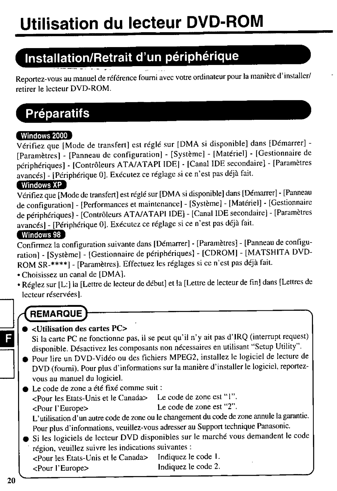 Panasonic CF-VDD285 manual 