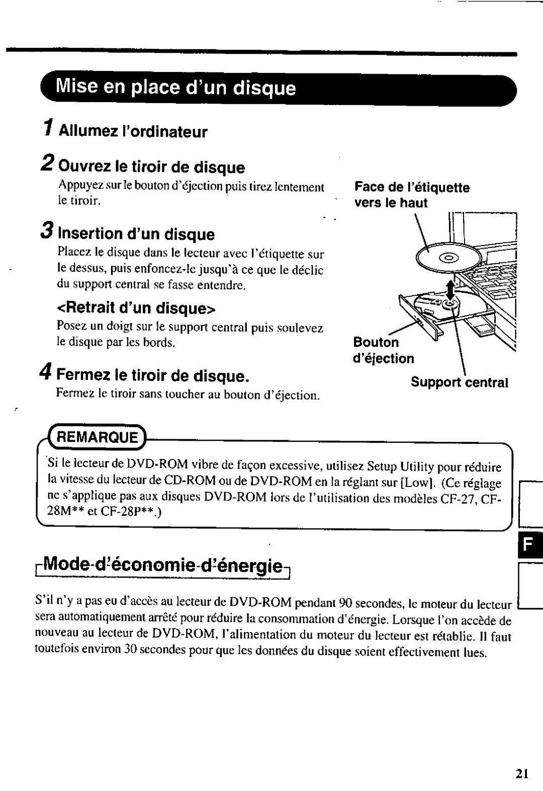 Panasonic CF-VDD285 manual 