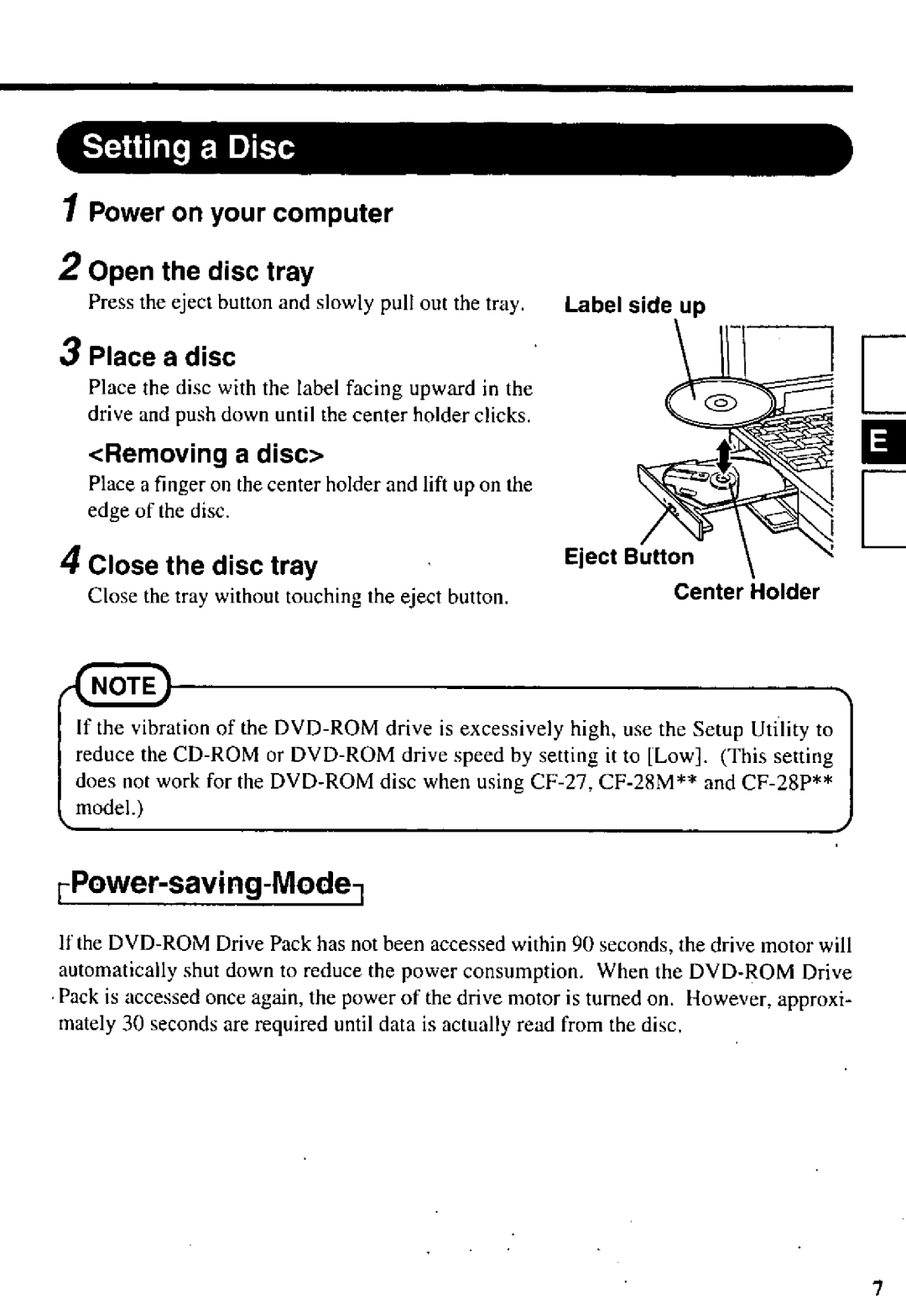 Panasonic CF-VDD285 manual 