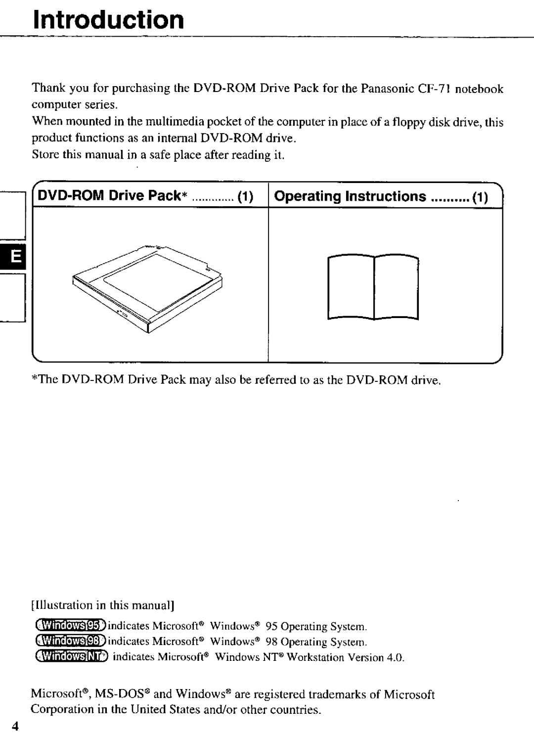 Panasonic CF-VDD712 manual 