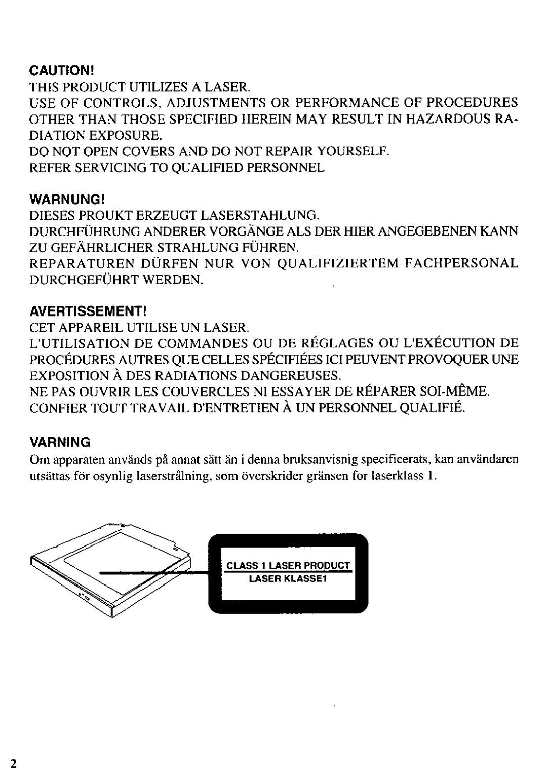 Panasonic CF-VDD721 manual 