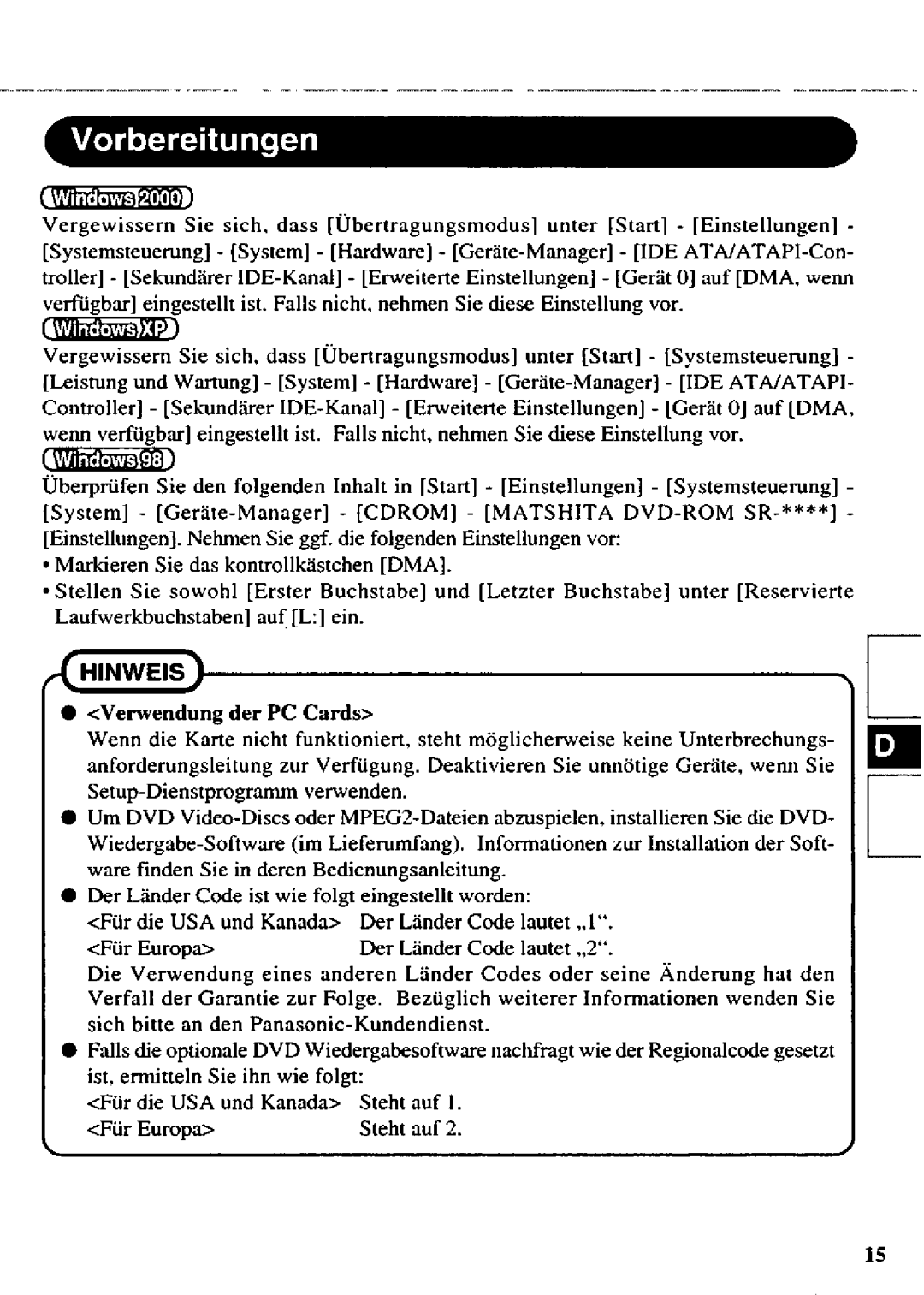 Panasonic CF-VDD723 manual 