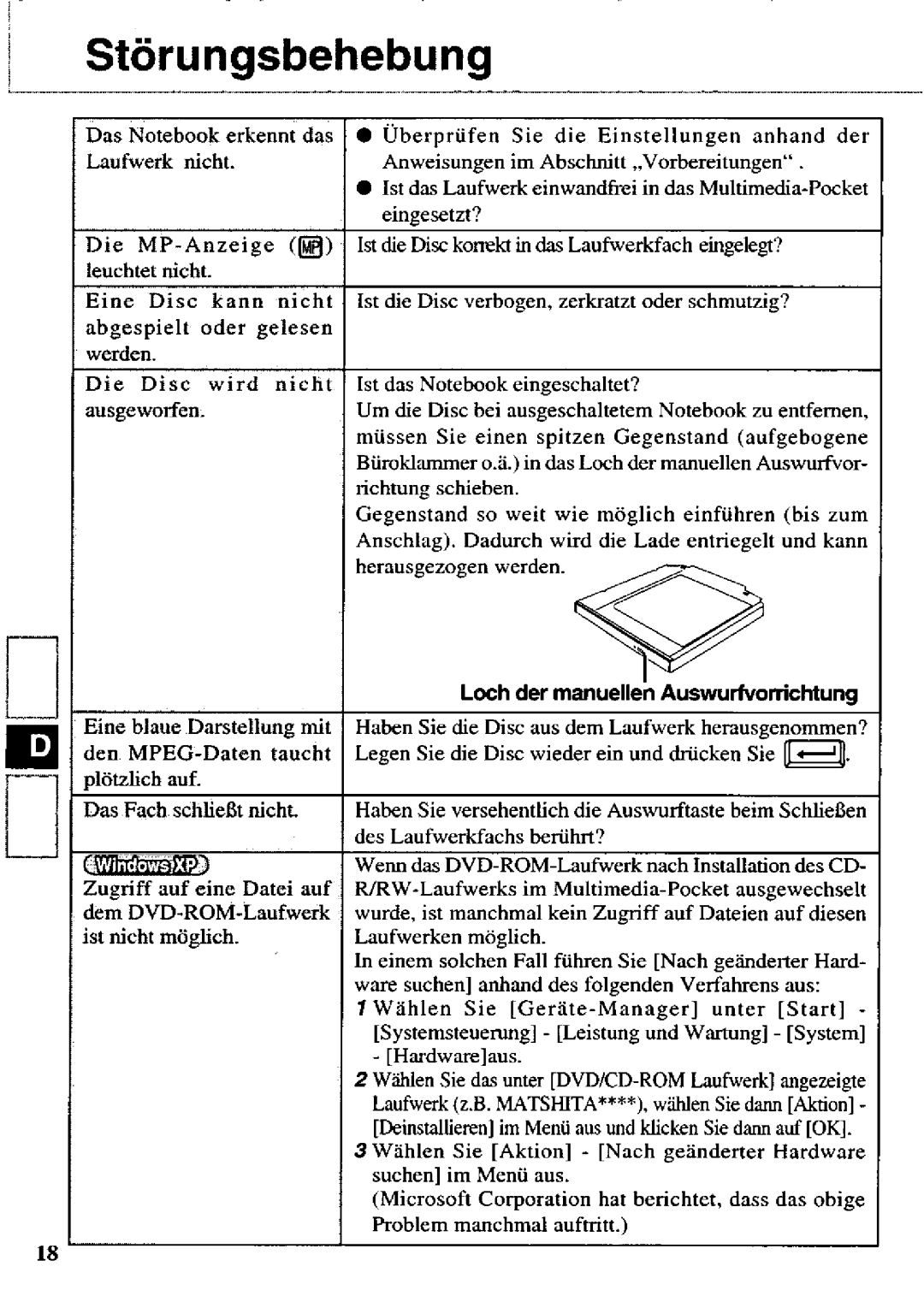 Panasonic CF-VDD723 manual 