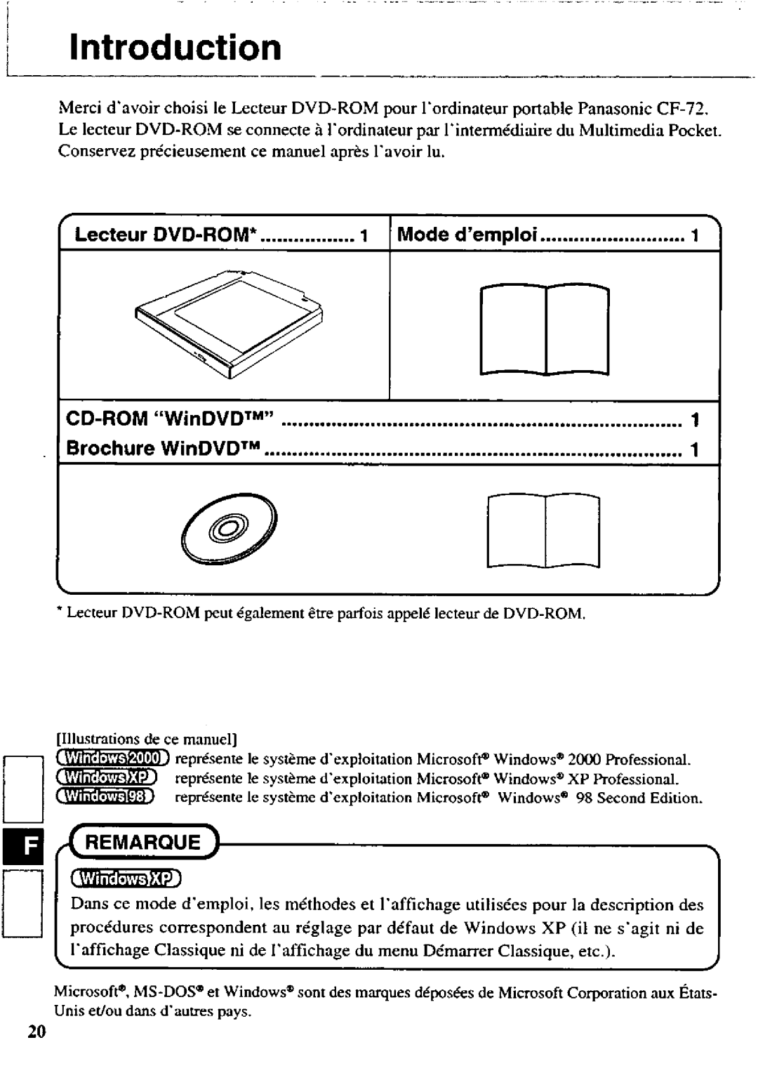 Panasonic CF-VDD723 manual 