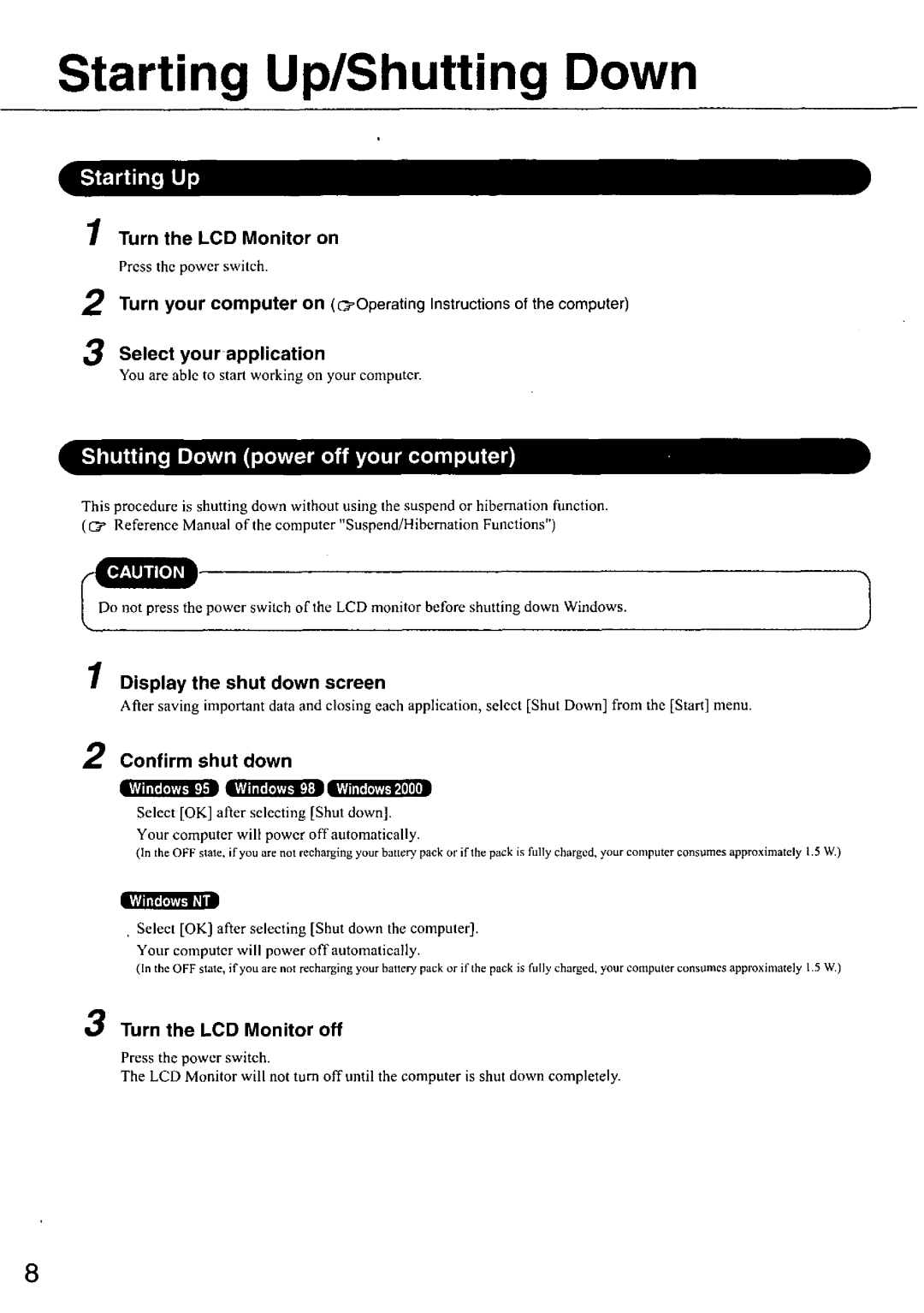 Panasonic CF-VDL01 manual 