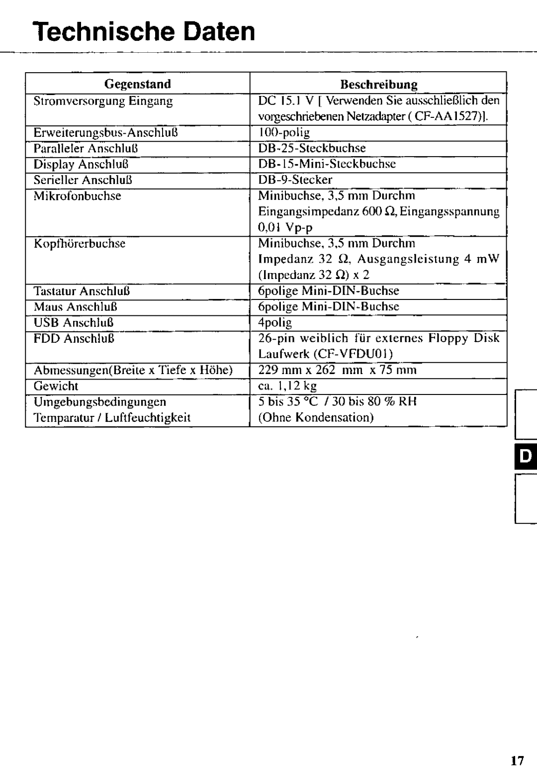 Panasonic CF-VEB341 manual 