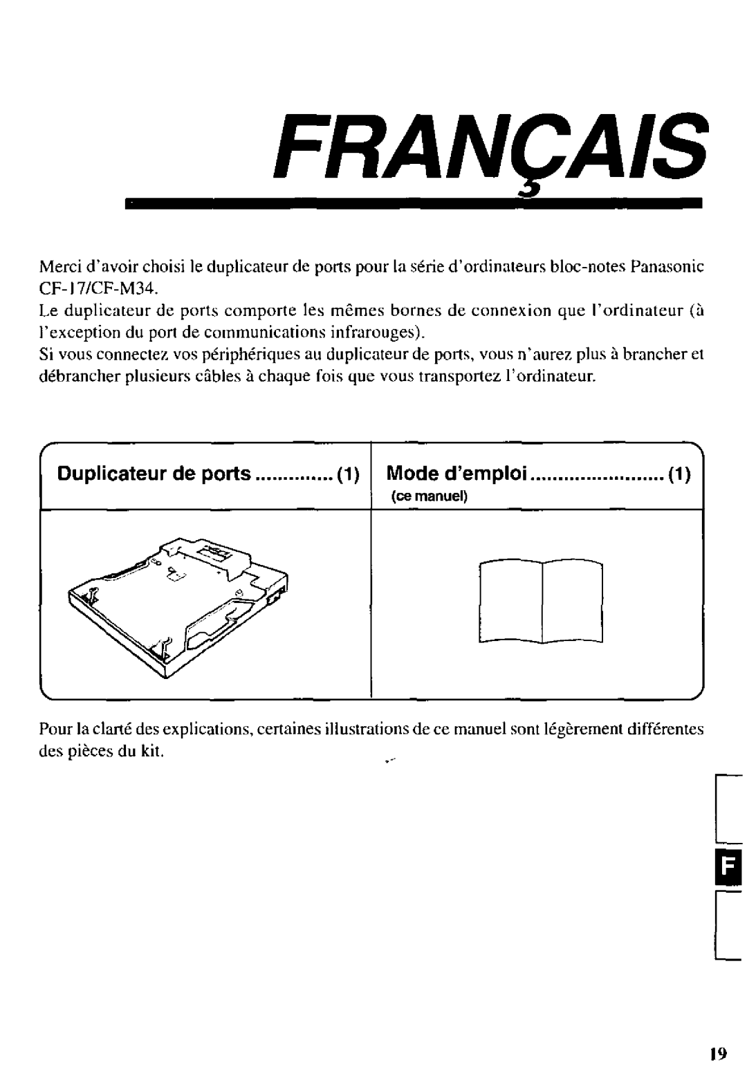 Panasonic CF-VEB341 manual 