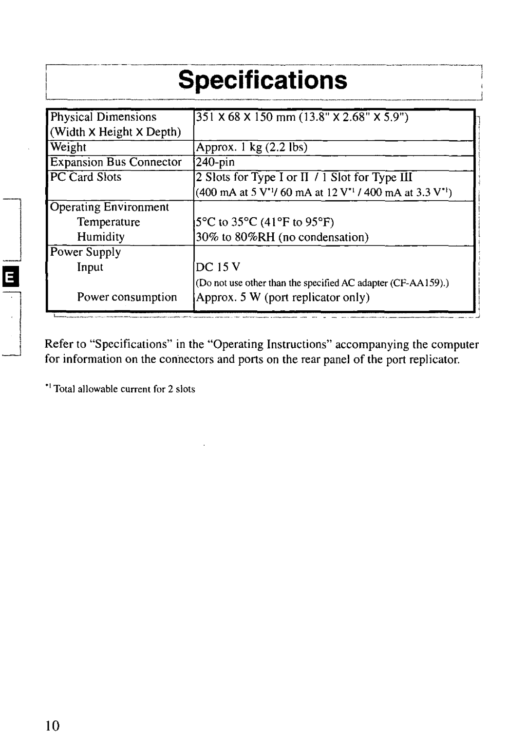 Panasonic CF-VEB612A manual 