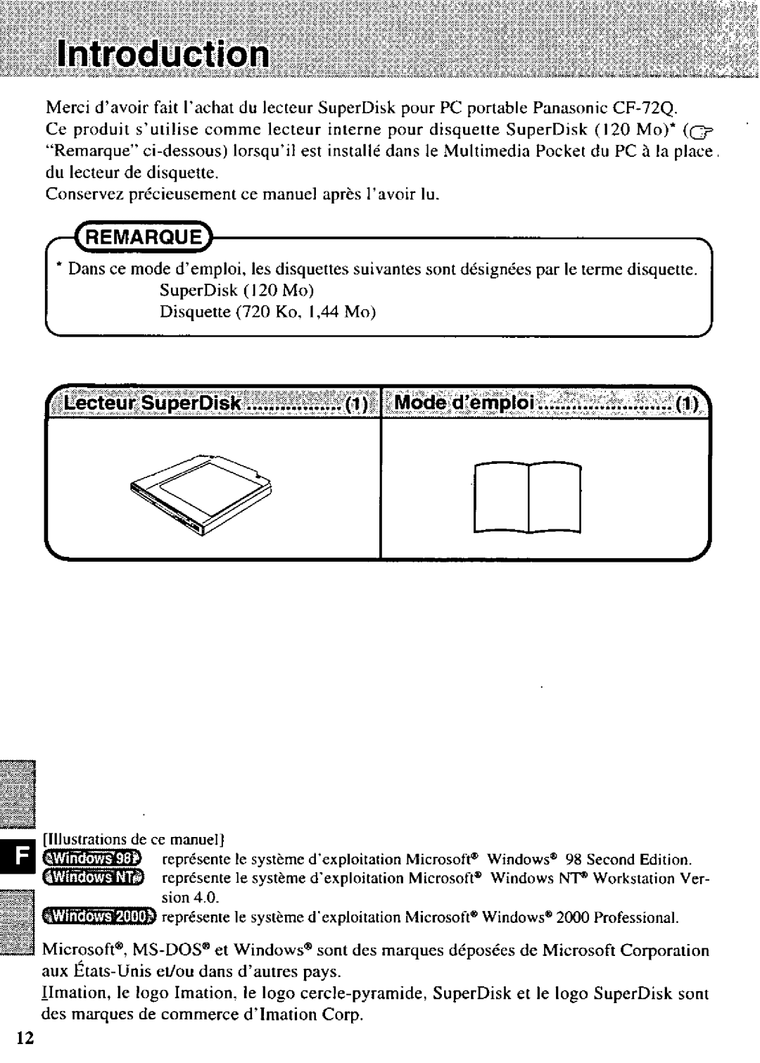 Panasonic CF-VFS721 manual 