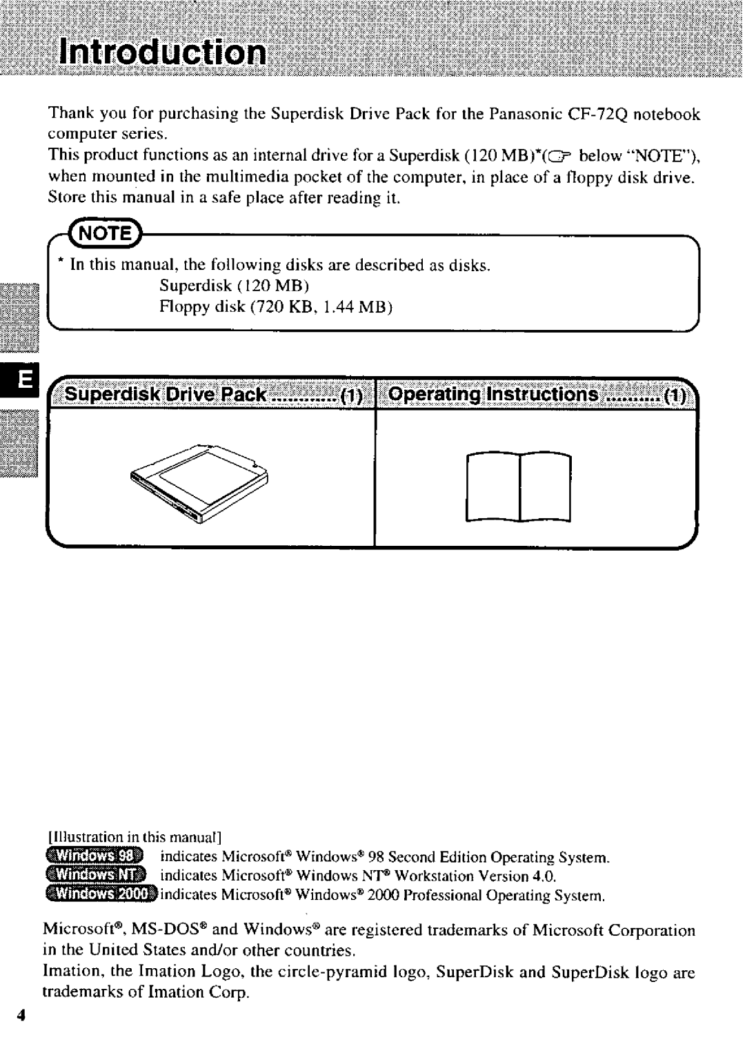 Panasonic CF-VFS721 manual 