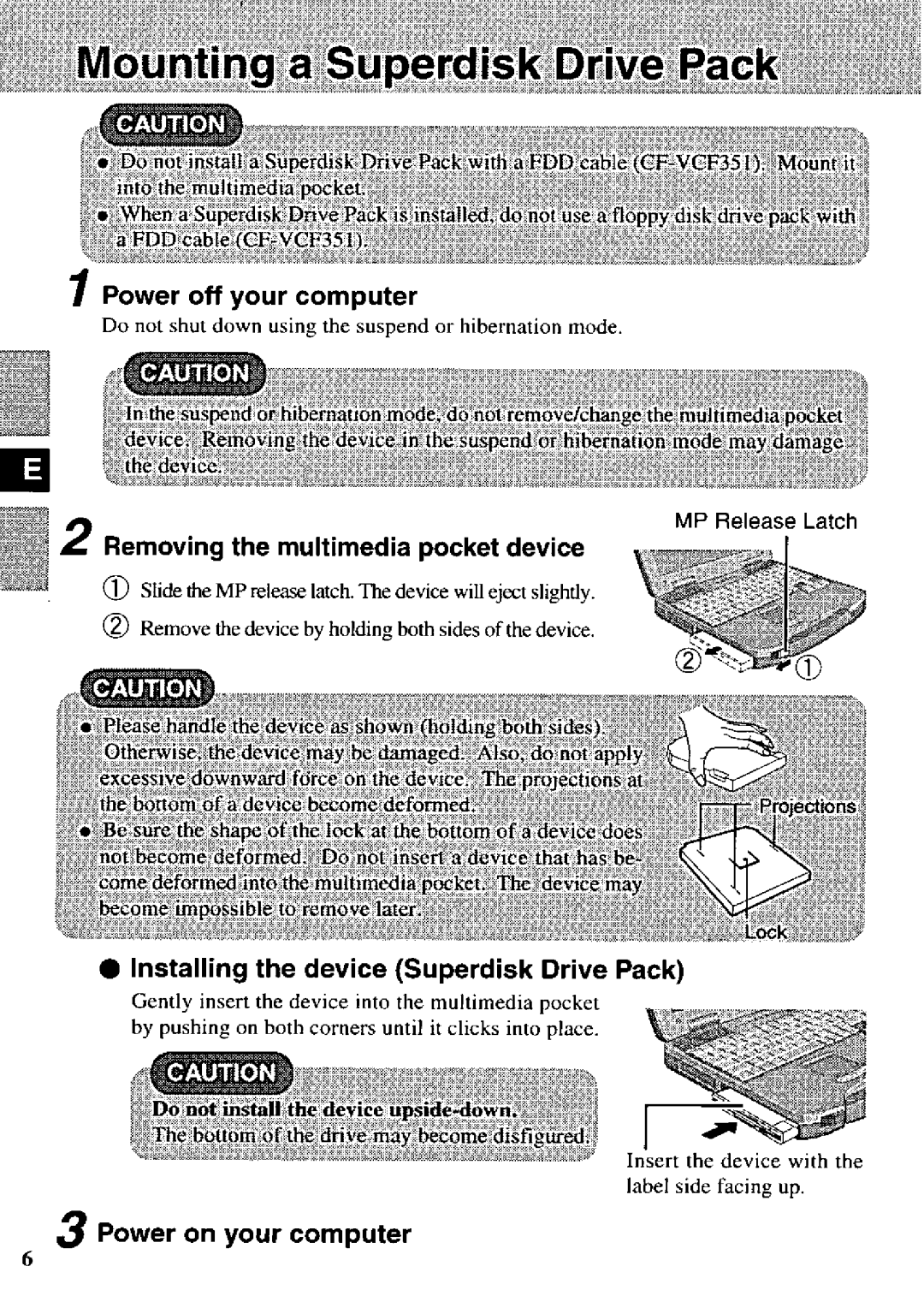 Panasonic CF-VFS721 manual 