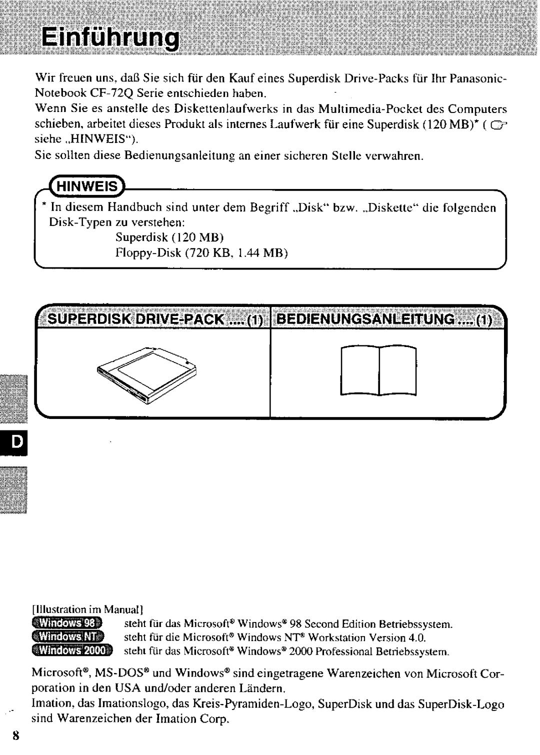 Panasonic CF-VFS721 manual 