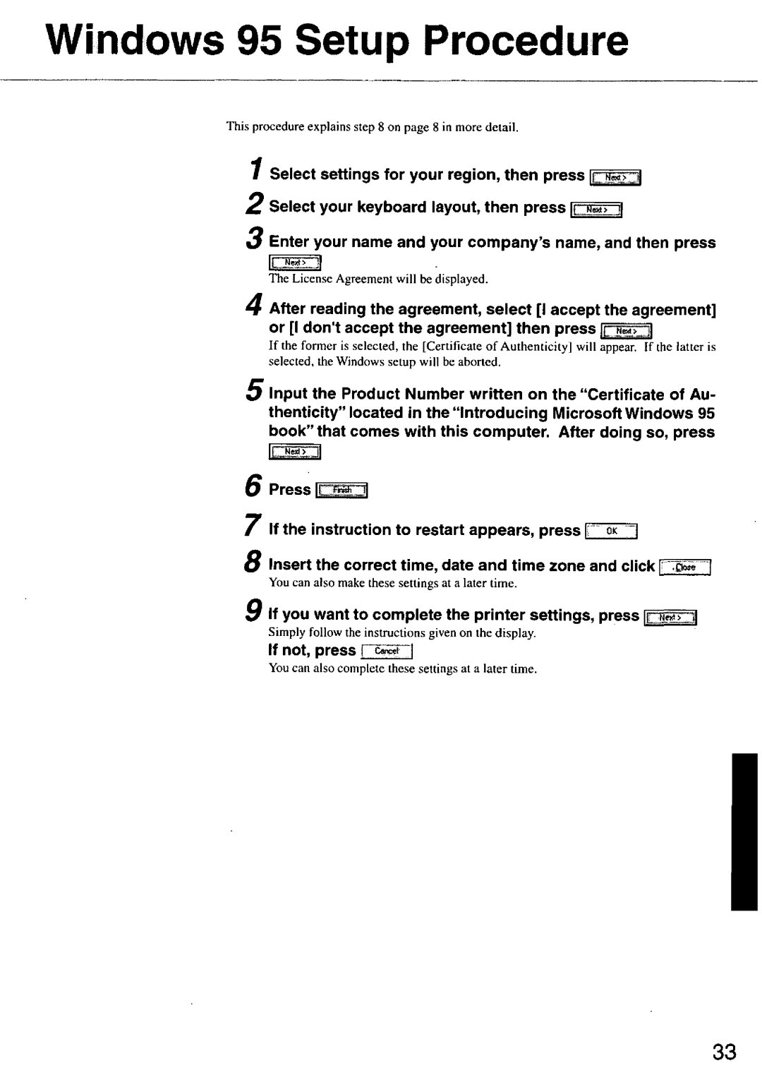 Panasonic CF55 manual 