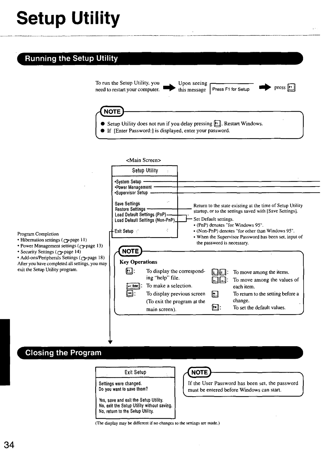 Panasonic CF55 manual 