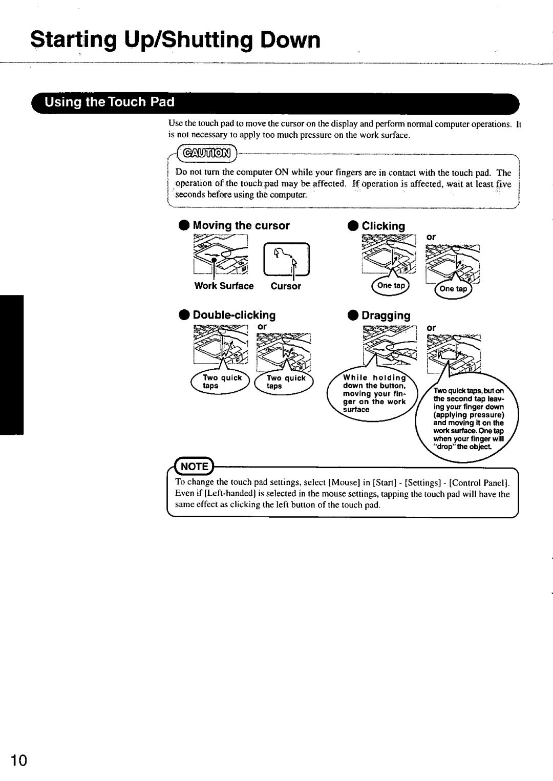 Panasonic CF63 manual 