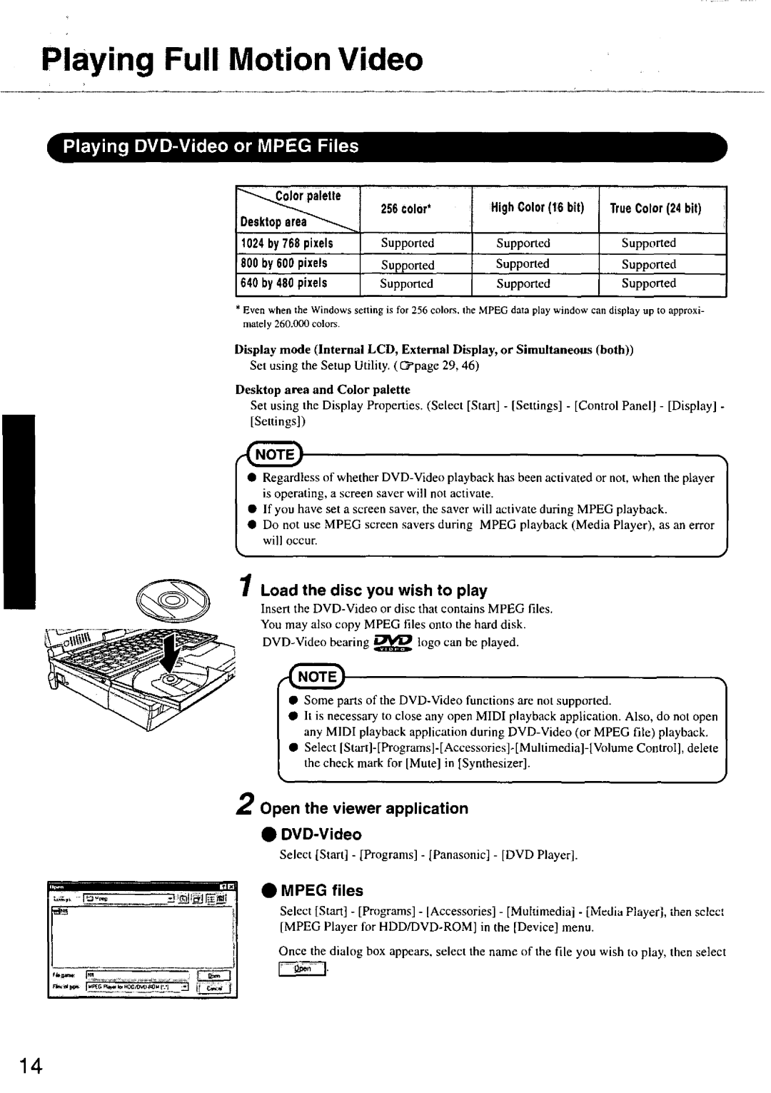 Panasonic CF63 manual 