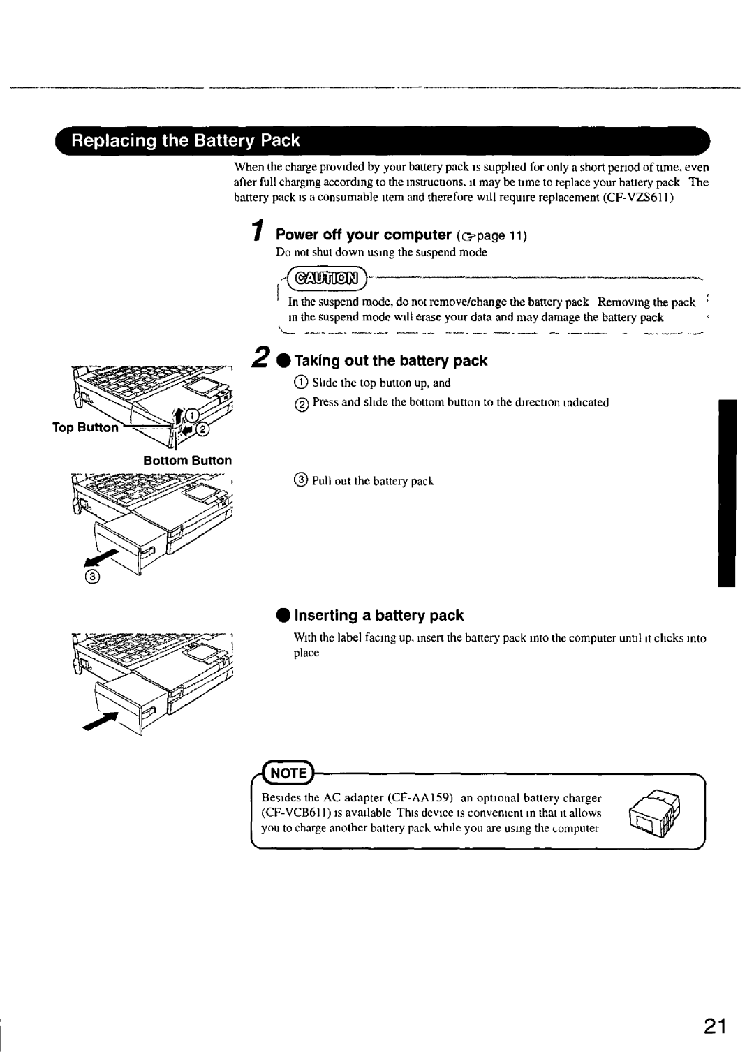 Panasonic CF63 manual 