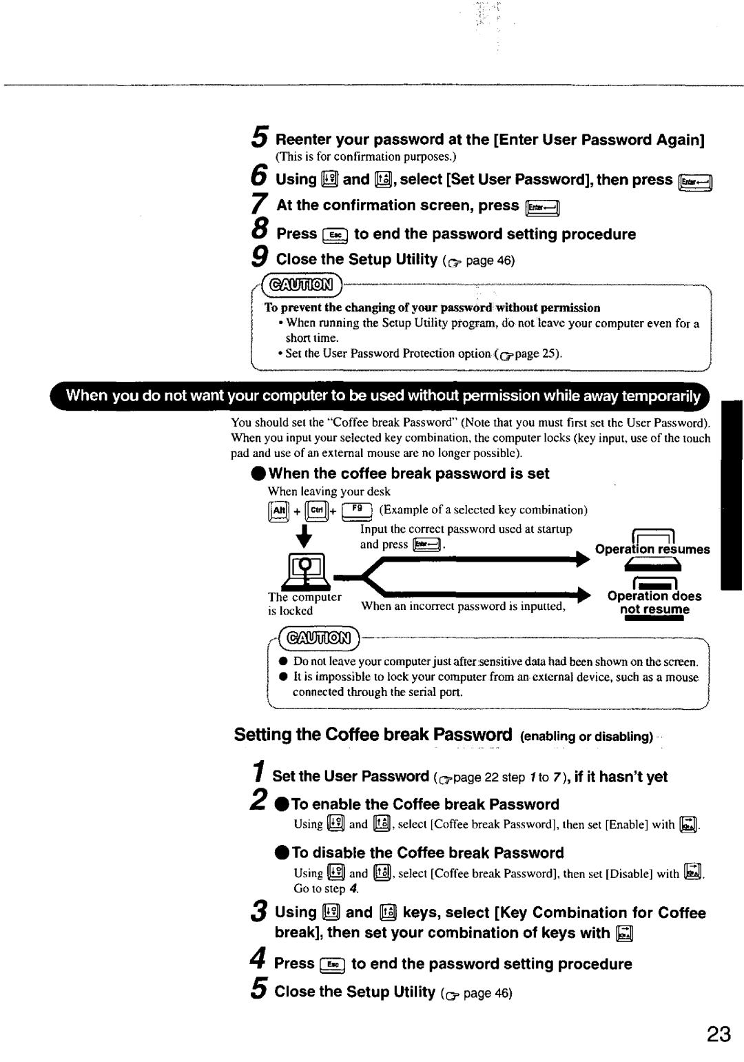 Panasonic CF63 manual 