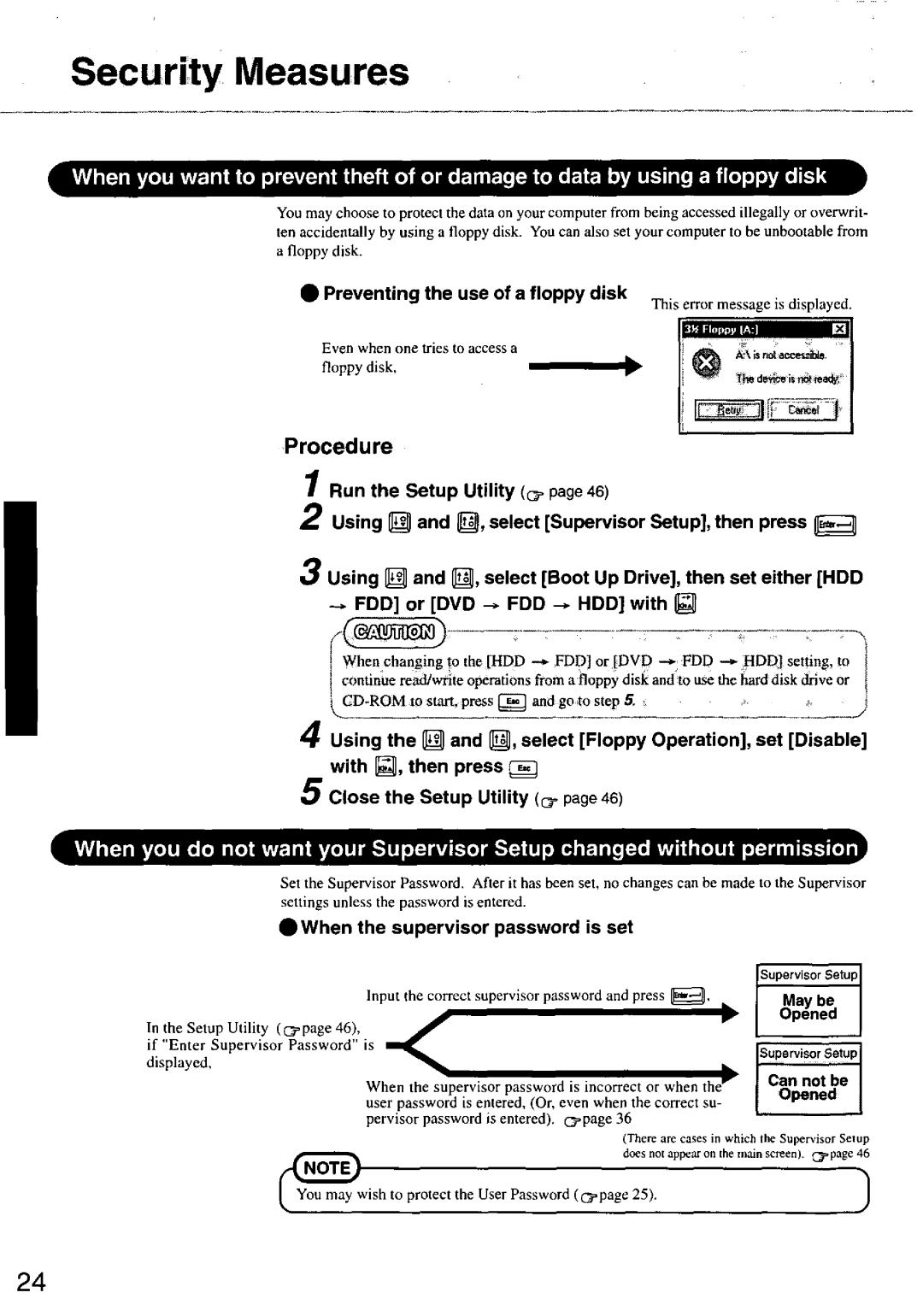 Panasonic CF63 manual 